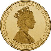 10 Pounds - Elizabeth II Sir Winston Churchill obverse image
