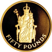 50 Pounds - Elizabeth II British Pound Sterling, United Kingdom, 1975 reverse image