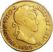 1 Escudo - Ferdinand VII obverse image