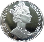 1 Crown - Elizabeth II Cocker Spaniel obverse image