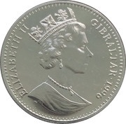 1 Crown - Elizabeth II The Flintstones obverse image