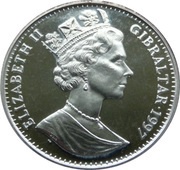1 Crown - Elizabeth II The Temple of Artemis obverse image