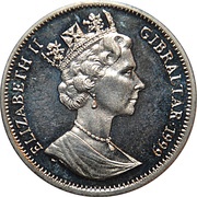 1 Crown - Elizabeth II Operation Heavywater obverse image