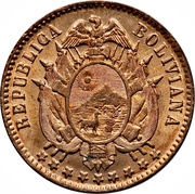 1 Centavo obverse image