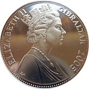 1 Crown - Elizabeth II State Visits obverse image
