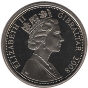 1 Crown - Elizabeth II Menin Gate Memorial obverse image