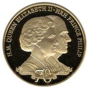 1 Crown - Elizabeth II Strength & Stay - Seven Decades of Devotion reverse image