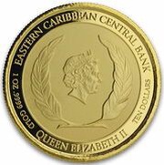 10 Dollars - Elizabeth II Emerald Isle of the Caribbean obverse image