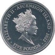 5 Pounds - Elizabeth II Platinum Jubilee obverse image