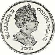 1 Crown - Elizabeth II Victory in Europe; Silver obverse image