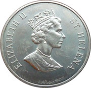 50 Pence - Elizabeth II Queen Elizabeth's 70th Birthday obverse image