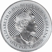 1 Pound - Elizabeth II Cash India Wildlife: The Peacock obverse image