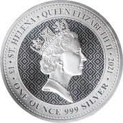 1 Pound - Elizabeth II Victory obverse image