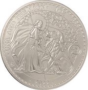 1 Pound - Elizabeth II Una and the Lion, United Kingdom, 2022 reverse image