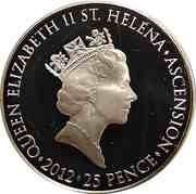25 Pence - Elizabeth II Diamond Jubilee obverse image