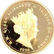 ¼ Sovereign - Elizabeth II obverse image