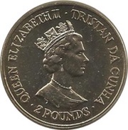 2 Pounds - Elizabeth II Queen Mother obverse image