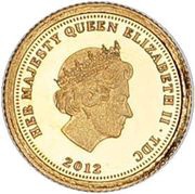 ½ Crown - Elizabeth II Napoleon - Fabula Aurum obverse image