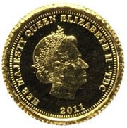 ½ Crown - Elizabeth II Florin obverse image