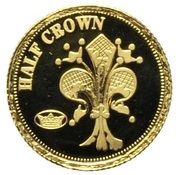 ½ Crown - Elizabeth II Florin, United Kingdom, 2011 reverse image