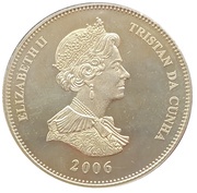 1 Crown - Elizabeth II Griffin obverse image