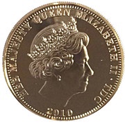 1 Crown - Elizabeth II St. Patrick obverse image