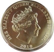 1 Crown - Elizabeth II Keith Park; colour obverse image