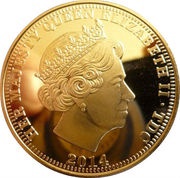 1 Crown - Elizabeth II Four generations Royal family obverse image