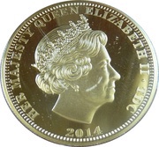 1 Crown - Elizabeth II Christmas Truce obverse image