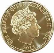 1 Crown - Elizabeth II Petition Of Right obverse image
