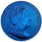2 Pounds - Elizabeth II Midnight zone obverse image