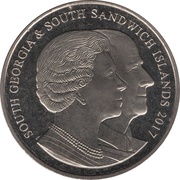 2 Pounds - Elizabeth II Prince Philip Official Retirement obverse image