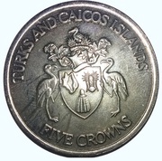 5 Crowns - Elizabeth II 1992 Olympic Games obverse image