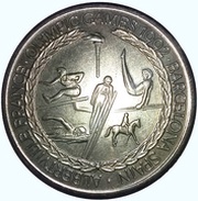 5 Crowns - Elizabeth II 1992 Olympic Games, United Kingdom, 1992 reverse image
