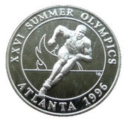 20 Crowns - Elizabeth II Sprinter, United Kingdom, 1995 reverse image