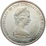 25 Crowns - Elizabeth II The White Greyhound of Richmond obverse image