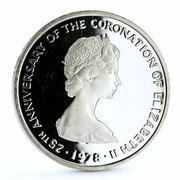 25 Crowns - Elizabeth II Falcon of the Plantagenets obverse image