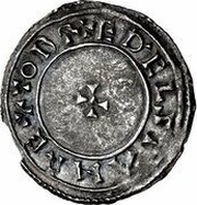 Penny - Æthelstan Cross/Rosette type obverse image
