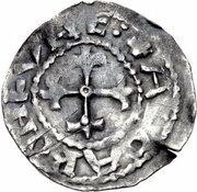 Penny - Henry I Facing Bust/Cross Fleurée type, United Kingdom, 1117 reverse image