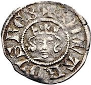 ½ Penny - Edward III 3rd coinage; London mint obverse image