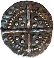 ½ Penny - Henry V Type C, United Kingdom, 1413-1422 reverse image