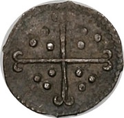 ½ Penny - Elizabeth I 7th issue, United Kingdom, 1601-1602 reverse image