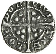 1 Penny - Henry VI Restored; London mint, United Kingdom, 1470-1471 reverse image