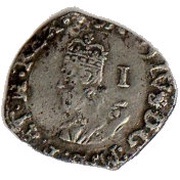 1 Penny - Charles I Tower mint; Group B obverse image