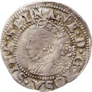 1½ Pence - Elizabeth I 3rd and 4th issue; large flan obverse image