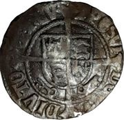 ½ Groat - Henry VII Profile bust; York mint, United Kingdom, 1504-1509 reverse image