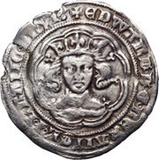 1 Groat - Edward III 4th issue; Pre-treaty period, series E obverse image