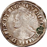 1 Groat - Philip and Mary obverse image