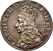4 Pence - Charles II Milled issue obverse image