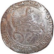½ Crown - Charles I Tower mint under the King; group II, type 2c obverse image